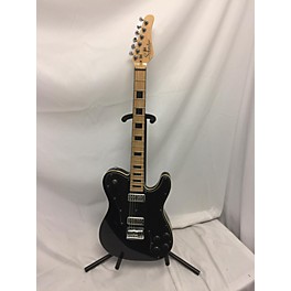 Used Schecter Guitar Research Used Schecter Guitar Research PT Fastback Black Solid Body Electric Guitar