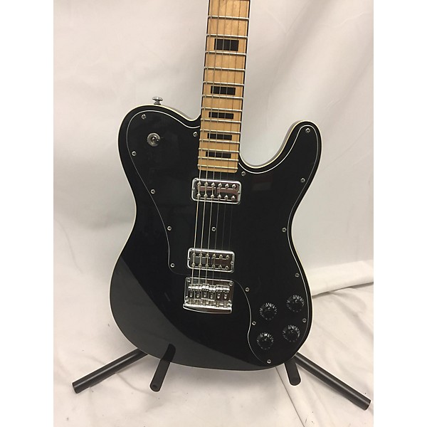 Used Schecter Guitar Research Used Schecter Guitar Research PT Fastback Black Solid Body Electric Guitar