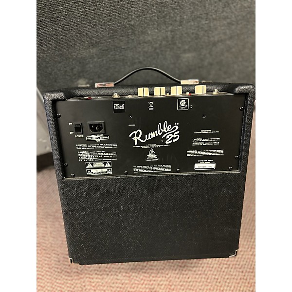 Used Fender Used Fender Rumble V3 25w 1x8 Bass Combo Amp