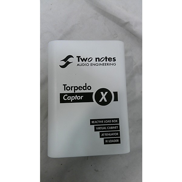 Used Two Notes Audio Engineering Used Two Notes AUDIO ENGINEERING Torpedo Captor X Power Attenuator