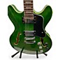 Used Westcreek Used WESTCREEK 333 Green Hollow Body Electric Guitar