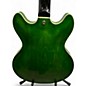 Used Westcreek Used WESTCREEK 333 Green Hollow Body Electric Guitar