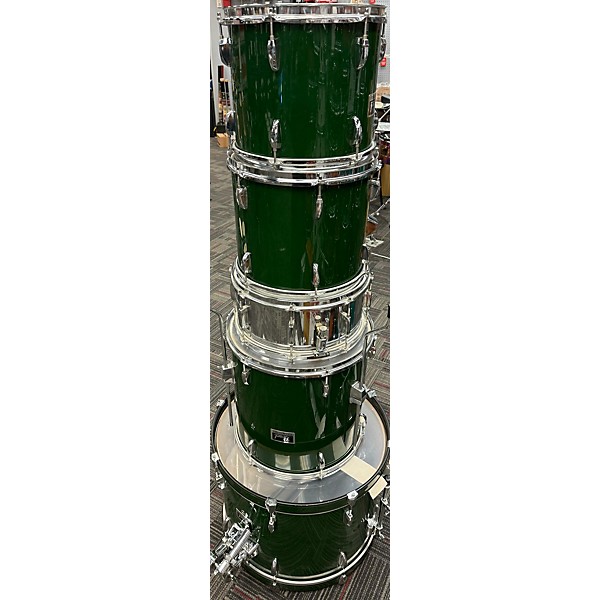 Used Pearl Used Pearl 5 piece Forum Green Drum Kit