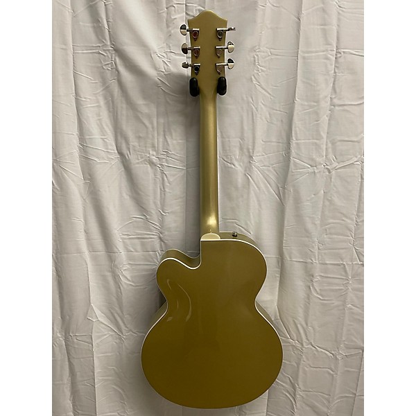 Used Gretsch Guitars Used Gretsch Guitars G2420T Streamliner Metallic Gold Hollow Body Electric Guitar