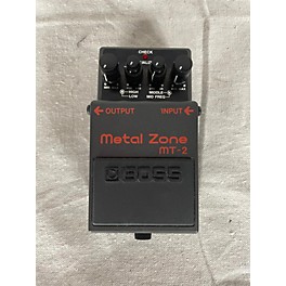 Used BOSS Used BOSS MT2 Metal Zone Distortion Effect Pedal