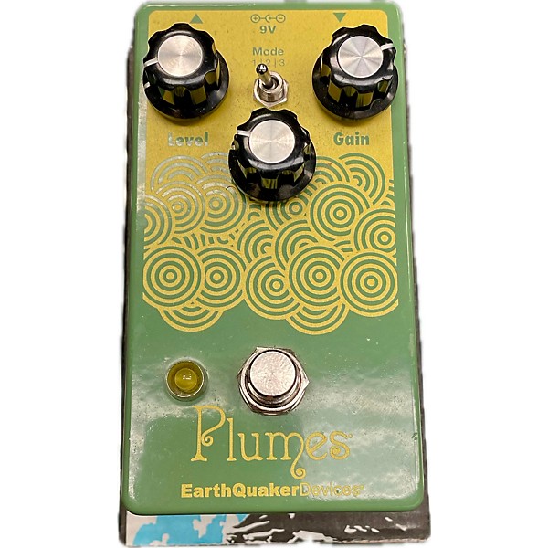 Used EarthQuaker Devices Plumes Small Signal Shredder Overdrive Effect Pedal