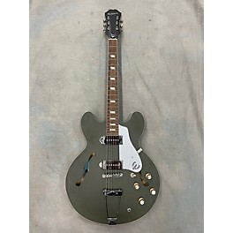 Used Epiphone Used Epiphone Casino Worn OLIVE DRAB Hollow Body Electric Guitar