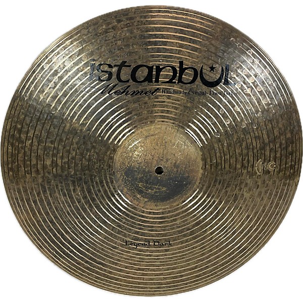 Used Istanbul Mehmet Used Istanbul Mehmet 19in Legend Dark Cymbal