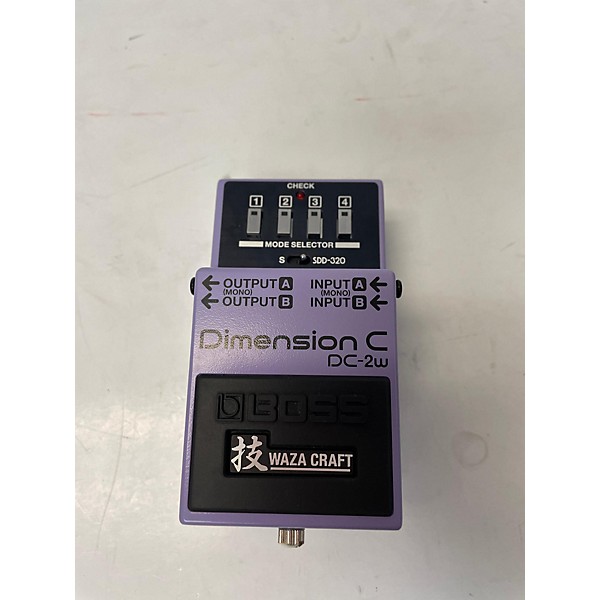 Used BOSS Dimension C DC-2W Effect Pedal