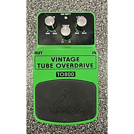 Used Behringer TO800 Vintage Tube Overdrive Effect Pedal