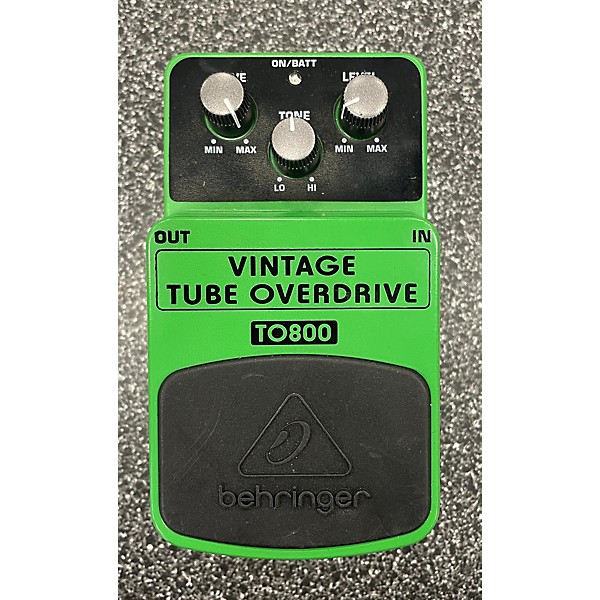 Used Behringer TO800 Vintage Tube Overdrive Effect Pedal