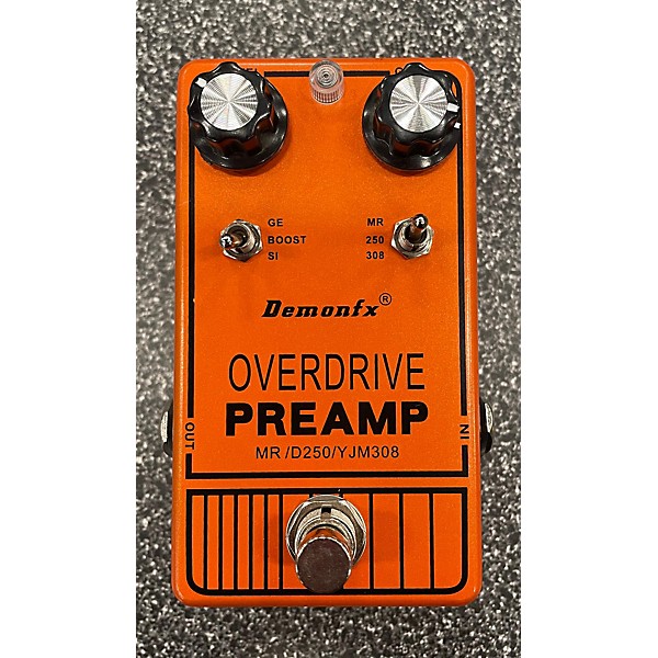 Used Used Demonfx Overdrive Preamp Effect Pedal