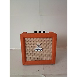 Used Orange Amplifiers Crush Mini 3W 1x4 Guitar Combo Amp Battery Powered Amp