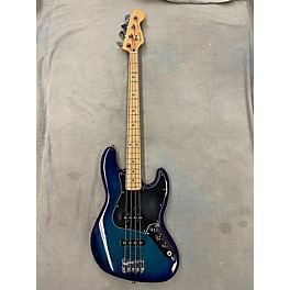 Used Fender Used Fender Player Plus Jazz Bass Plus Top Blue Burst Electric Bass Guitar