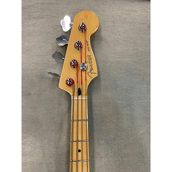 Used Fender Used Fender Player Plus Jazz Bass Plus Top Blue Burst Electric Bass Guitar