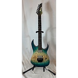 Used Ibanez Used Ibanez RG1120PBZ Green Solid Body Electric Guitar