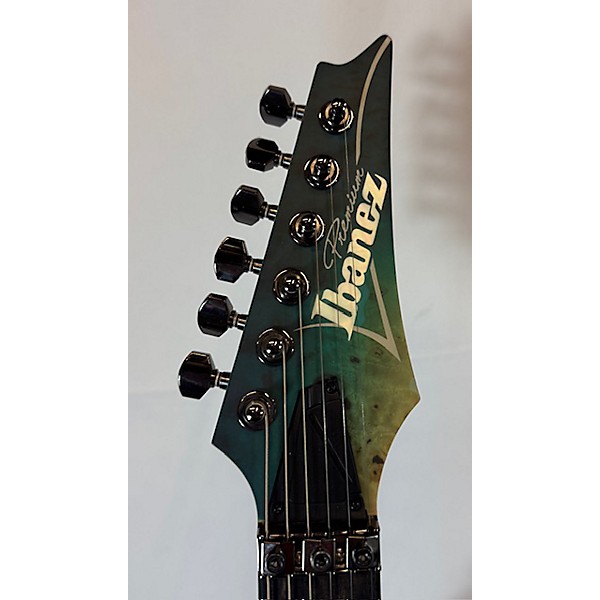 Used Ibanez Used Ibanez RG1120PBZ Green Solid Body Electric Guitar