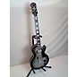 Used Epiphone Used 2015 Epiphone Les Paul Custom Classic Pro Black And Silver Solid Body Electric Guitar thumbnail