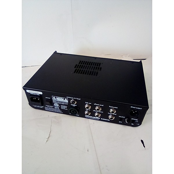 Used Acoustic B300H 300W Bass Amp Head