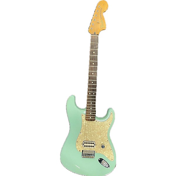 Used Fender Used 2002 Fender TOM DELONGE SIGNATURE STRATOCASTER Seafoam Green Solid Body Electric Guitar