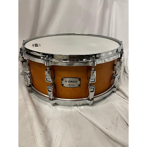 Used Yamaha Used Yamaha 6X14 Absolute Snare Drum Vintage Natural