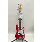 Used Squier Used Squier Mini P Bass Red Electric Bass Guitar thumbnail