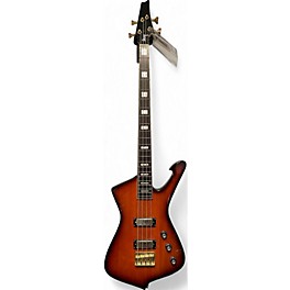 Used Ibanez Iceman Bass Sunburst Electric Bass Guitar
