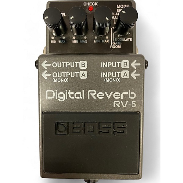 Used BOSS RV5 Digital Reverb Effect Pedal