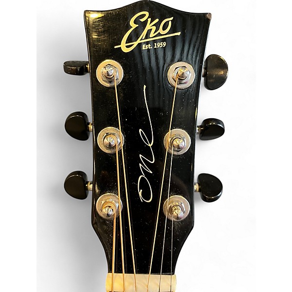 Used EKO One D ST EQ Natural Acoustic Electric Guitar