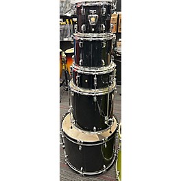 Used Ludwig Used Ludwig 5 piece BackBeat Black Drum Kit