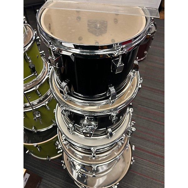 Used Ludwig Used Ludwig 5 piece BackBeat Black Drum Kit