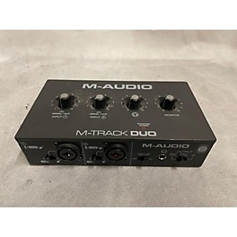 Used M-Audio M-track Duo Audio Interface