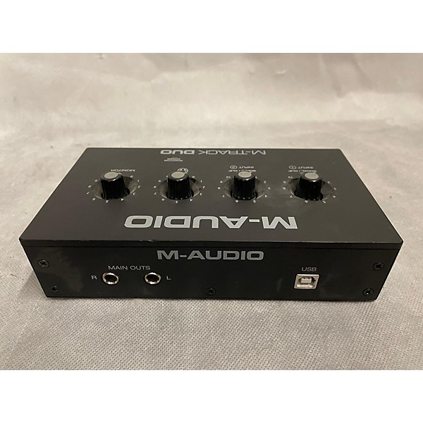 Used M-Audio M-track Duo Audio Interface