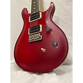 Used PRS Used PRS CE24 Satin Red Solid Body Electric Guitar