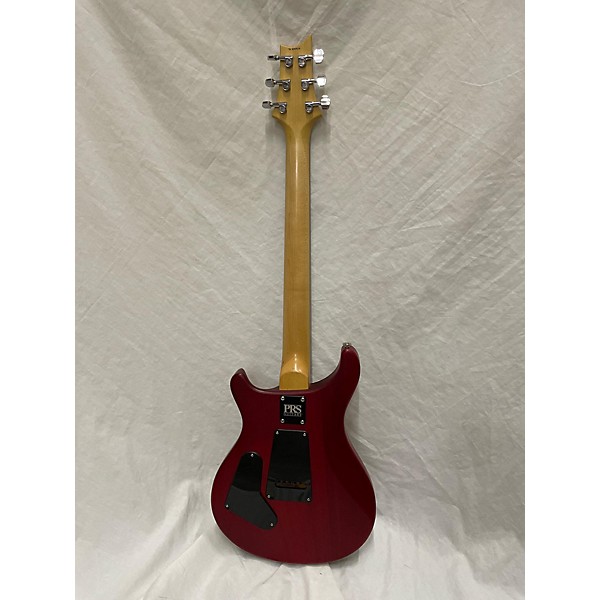 Used PRS Used PRS CE24 Satin Red Solid Body Electric Guitar