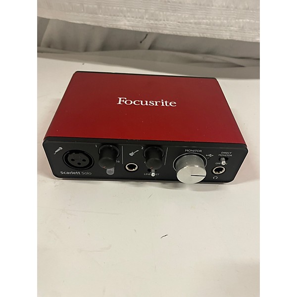 Used Focusrite Scarlett Solo Gen 2 Audio Interface