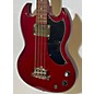 Used Epiphone Used Epiphone EB0 Red Electric Bass Guitar