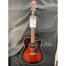 Used Yamaha Used Yamaha A1R Sunburst Acoustic Electric Guitar