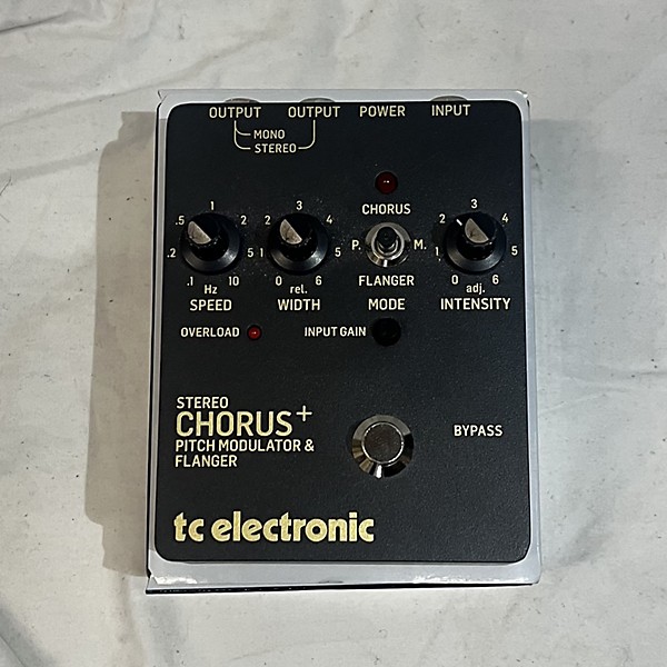 Used TC Electronic SCF Chorus Flanger Effect Pedal