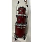 Used SONOR 3 piece SONIC PLUS II JUNGLE BOP CHERRY RED Drum Kit