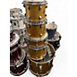 Used TAMA Used TAMA 5 Piece Starclassic Antique Gold Drum Kit thumbnail