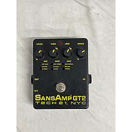 Used Tech 21 Sansamp GT2 Tube Amp Emulator Effect Pedal