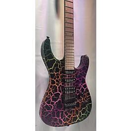 Used Jackson Used Jackson Pro Series Soloist SL3M Rainbow Crackle Solid Body Electric Guitar