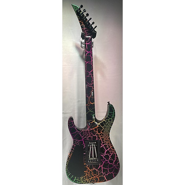 Used Jackson Used Jackson Pro Series Soloist SL3M Rainbow Crackle Solid Body Electric Guitar