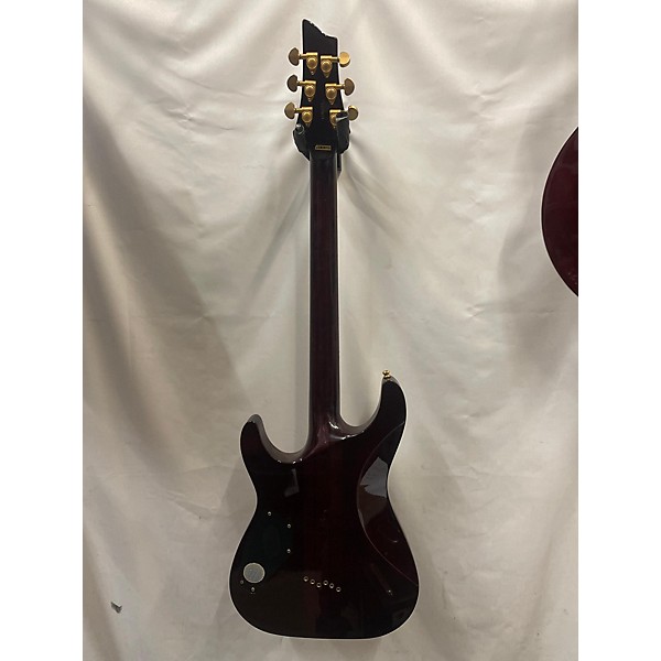 Used Schecter Guitar Research Used Schecter Guitar Research Diamond Series C1 Classic Antique Amber Solid Body Electric Gu...