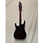 Used 2006 ESP LTD H1001QM Deluxe Floyd Rose See Thru Black Cherry Solid Body Electric Guitar