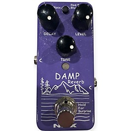 Used NUX DAMP REVERB Effect Pedal