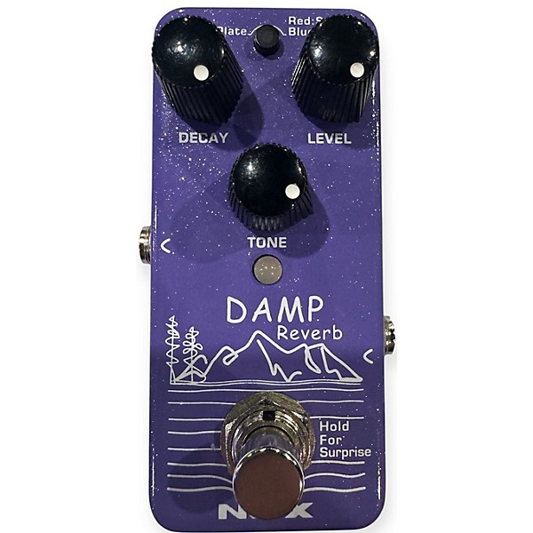 Used NUX DAMP REVERB Effect Pedal