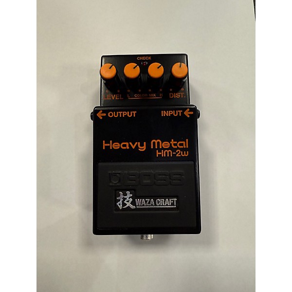 Used BOSS HM-2W Effect Pedal