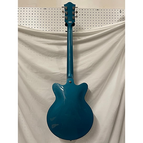 Used Gretsch Guitars Used Gretsch Guitars G2657T Ocean Turquoise Hollow Body Electric Guitar